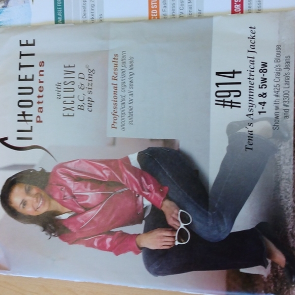 Silhouette Patterns Jacket - Picture 5 of 14